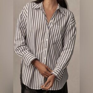 Anthropologie Maeve The Bennet Buttondown Shirt